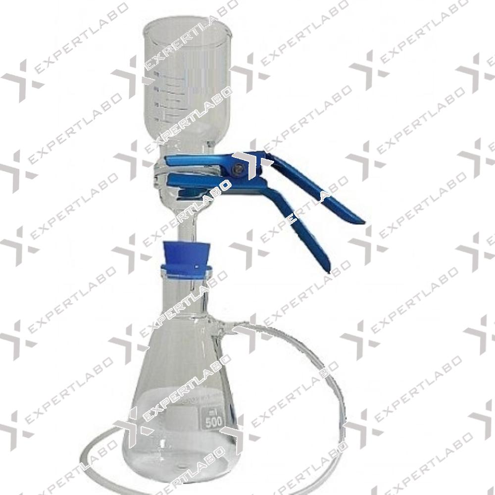 9 Piece Buchner Funnel Filtration Kit - Silicone Adapter Cones For Laboratory Flask Connections